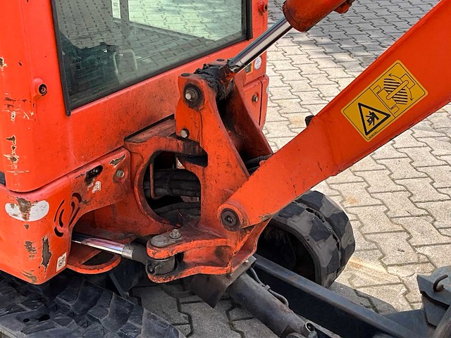 2017 kubota kx016-4g minigraafmachine - afbeelding 14 van  39