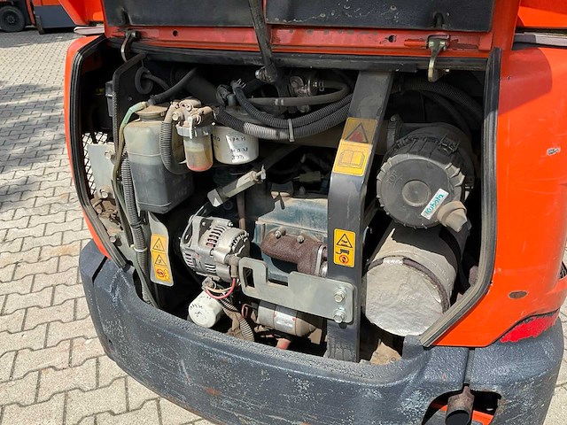 2017 kubota kx016-4g minigraafmachine - afbeelding 22 van  39