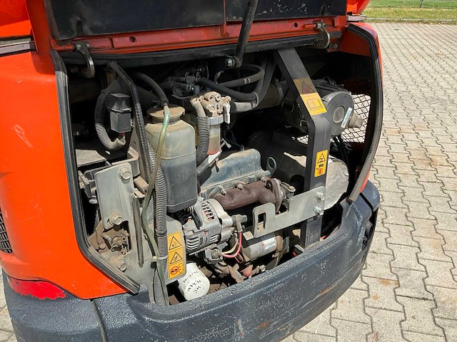 2017 kubota kx016-4g minigraafmachine - afbeelding 24 van  39