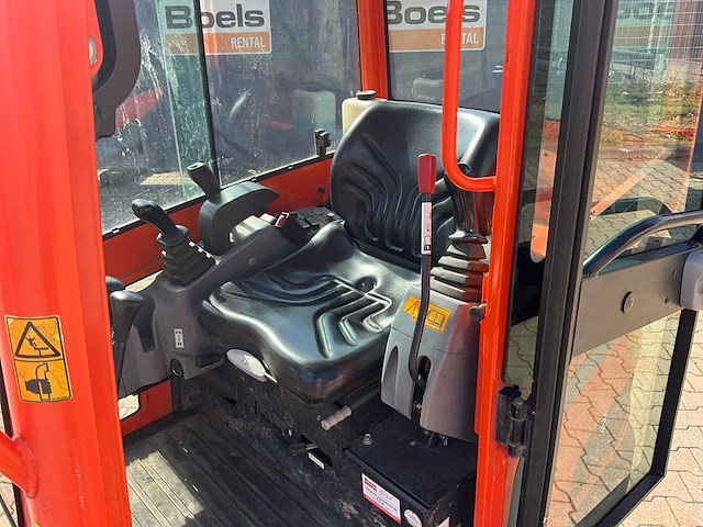 2017 kubota kx016-4g minigraafmachine - afbeelding 13 van  39