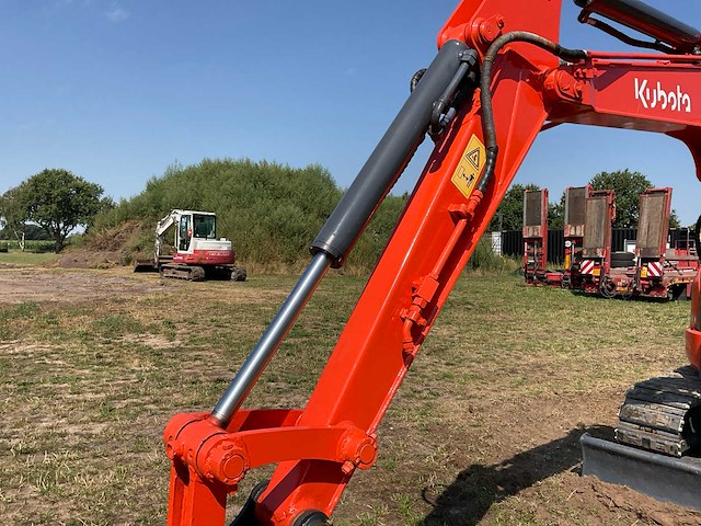 2017 kubota kx155-5 midigraafmachine - afbeelding 2 van  19