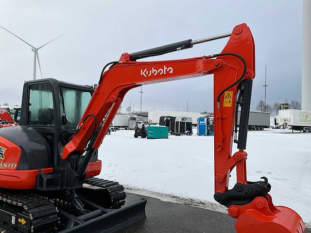 2017 kubota kx155-5 midigraafmachine - afbeelding 9 van  30