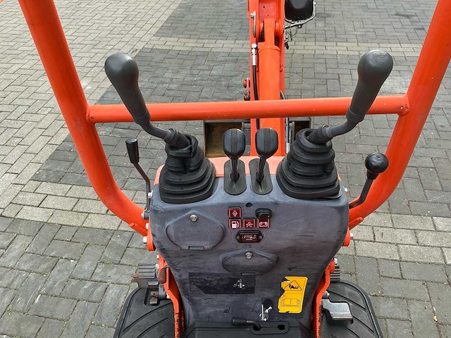 2017 kubota u10-3 vhg minigraafmachine - afbeelding 6 van  14
