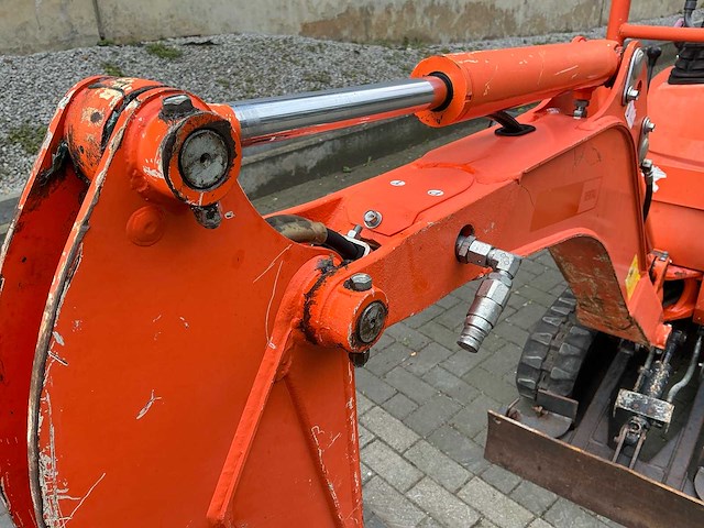 2017 kubota u10-3 vhg minigraafmachine - afbeelding 8 van  14