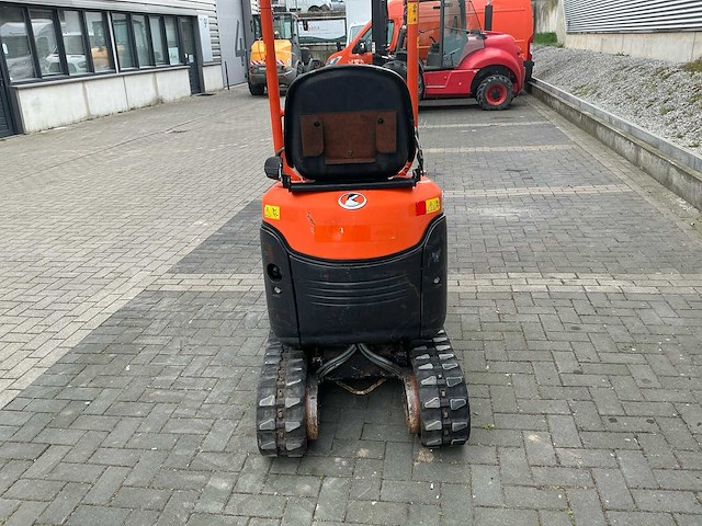 2017 kubota u10-3 vhg minigraafmachine - afbeelding 11 van  14