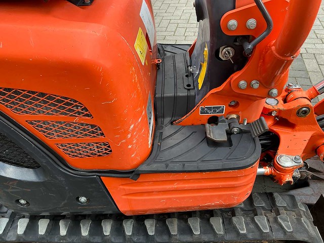 2017 kubota u10-3 vhg minigraafmachine - afbeelding 12 van  14
