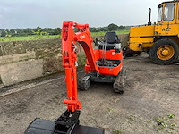 2017 kubota u17-3 minigraafmachine - afbeelding 1 van  2