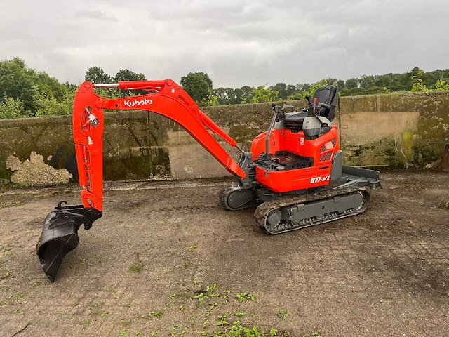 2017 kubota u17-3 minigraafmachine - afbeelding 1 van  7