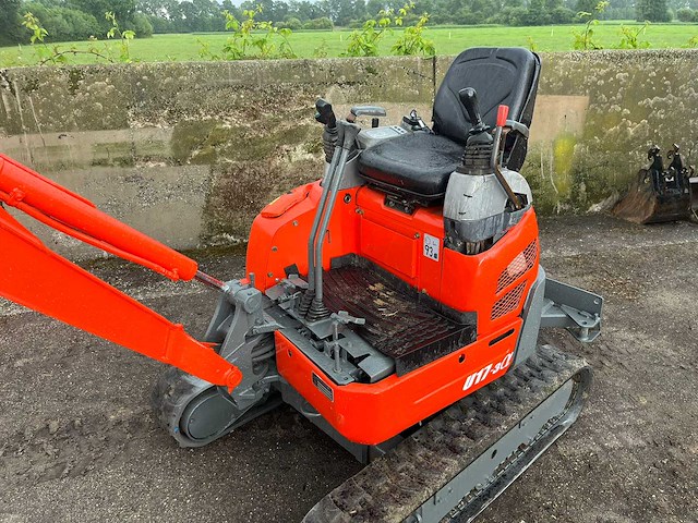 2017 kubota u17-3 minigraafmachine - afbeelding 3 van  7