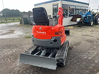 2017 kubota u17-3 minigraafmachine - afbeelding 5 van  7