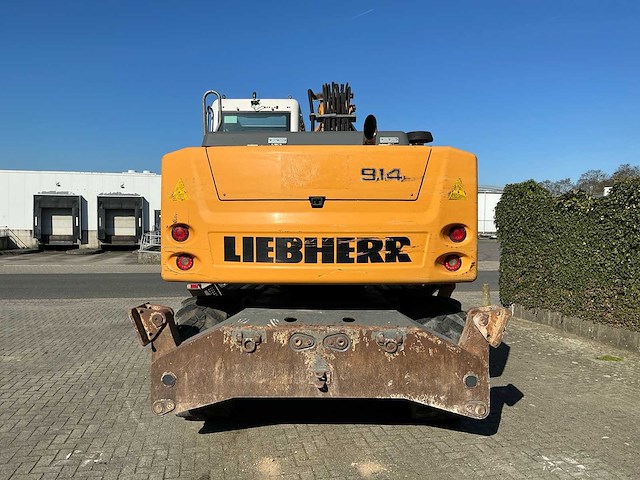 2017 liebherr 914 banden graafmachine - afbeelding 31 van  46