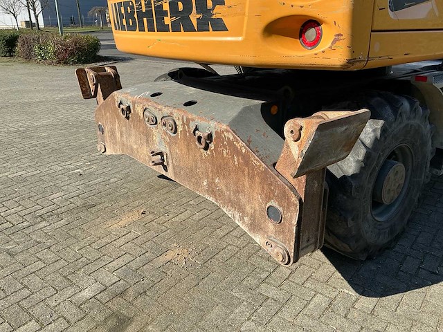 2017 liebherr 914 banden graafmachine - afbeelding 36 van  38