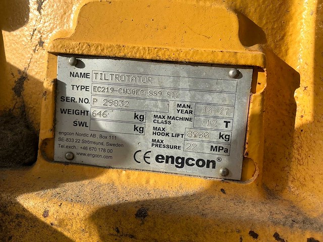 2017 liebherr 914 litronic banden graafmachine met tilt-rotator - afbeelding 60 van  69