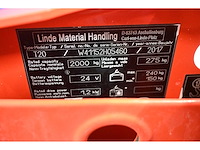 2017 linde - t20 - pallet truck - afbeelding 7 van  9