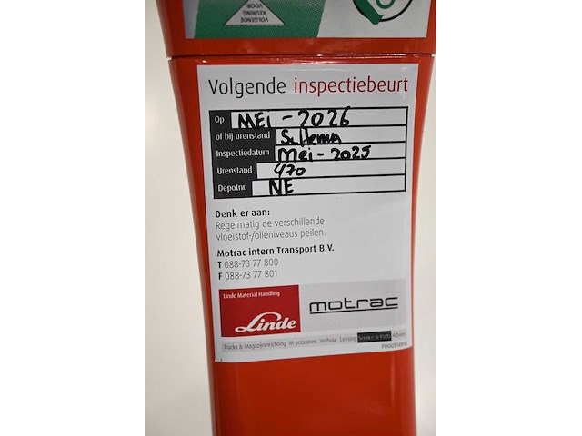 2017 linde - t20 - pallet truck - afbeelding 9 van  9