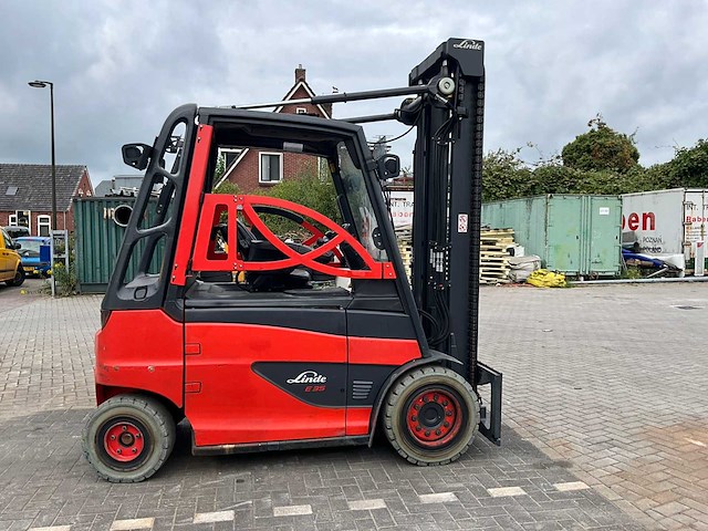 2017 linde e 35 vorkheftruck - afbeelding 16 van  21