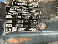2017 linde e 40 vorkheftruck - afbeelding 17 van  24