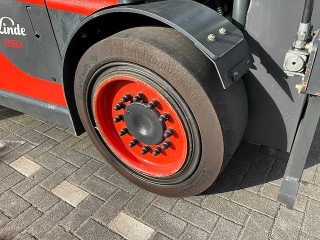 2017 linde e 60-01 vorkheftruck - afbeelding 10 van  29