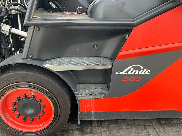 2017 linde e 60-01 vorkheftruck - afbeelding 15 van  29