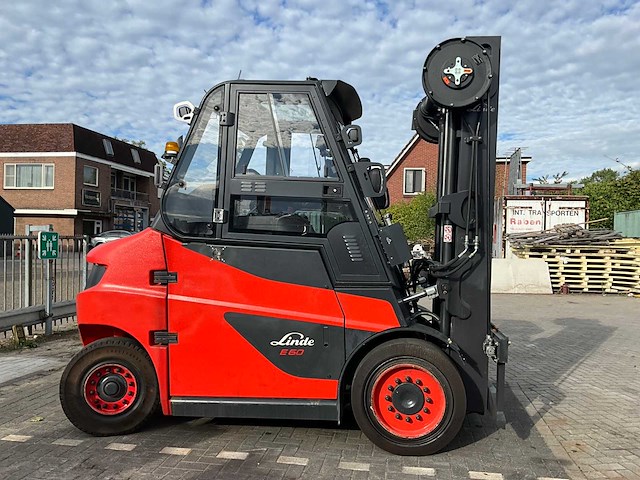 2017 linde e 60-01 vorkheftruck - afbeelding 24 van  29