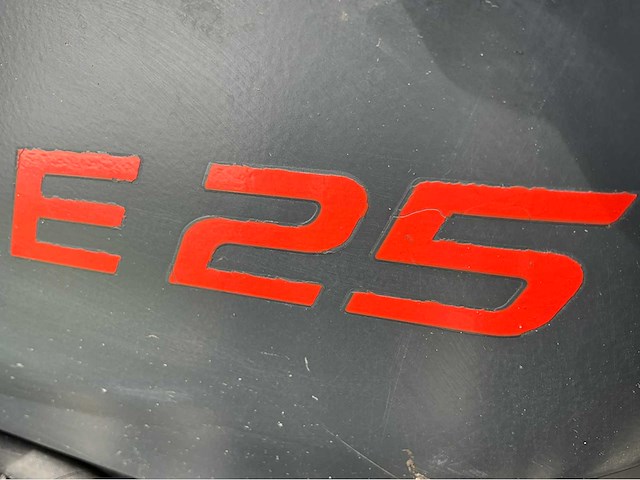 2017 linde e25-01 2500kg lepelversteller vorkheftruck accu 2021 - afbeelding 11 van  22