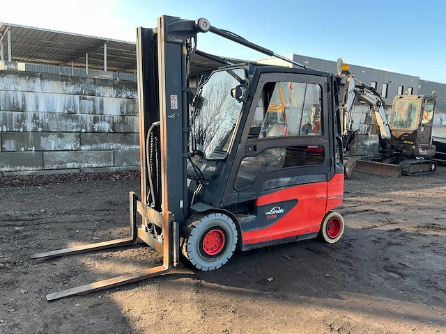 2017 linde e25l-01 vorkheftruck - afbeelding 1 van  34