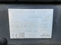 2017 linde e25l-01 vorkheftruck - afbeelding 28 van  34
