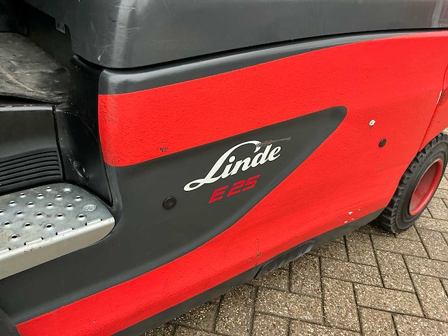 2017 linde e25l-01 vorkheftruck - afbeelding 11 van  21