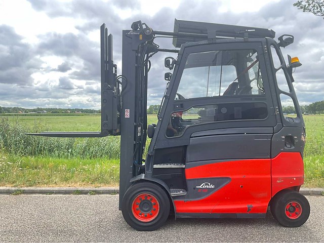 2017 linde e45hl-01/600 4500kg lepelversteller vorkheftruck - afbeelding 17 van  21