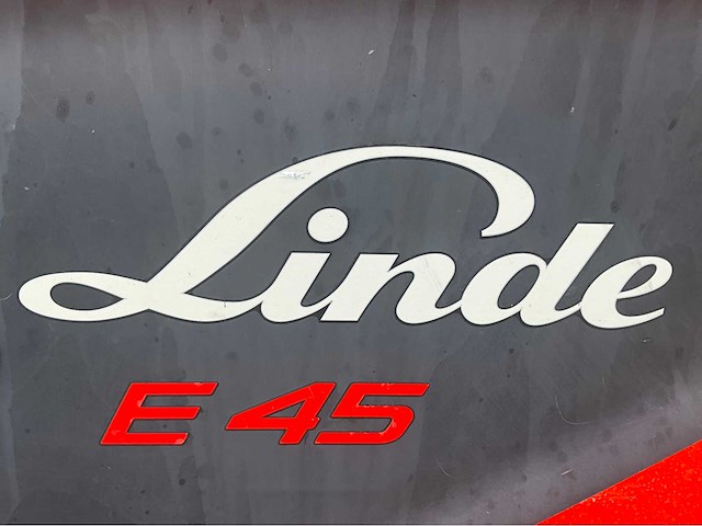 2017 linde e45hl-01/600 4500kg lepelversteller vorkheftruck - afbeelding 2 van  12