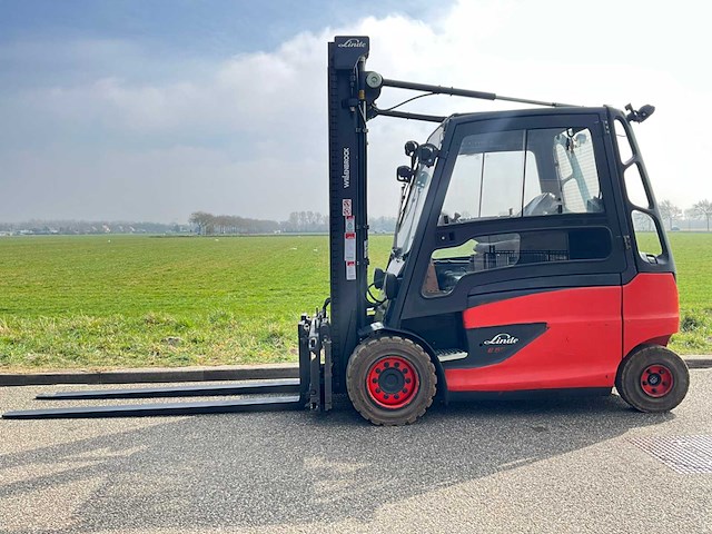 2017 linde e50hl 5000kg vorkheftruck bomvol met opties - afbeelding 2 van  25