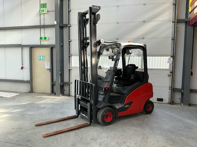 2017 linde h20 vorkheftruck - afbeelding 1 van  21