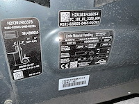 2017 linde h20 vorkheftruck - afbeelding 14 van  21