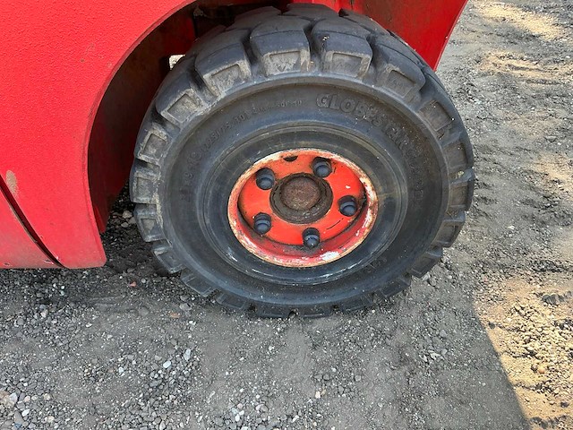 2017 linde h25d-02 evo vorkheftruck defect - afbeelding 1 van  25