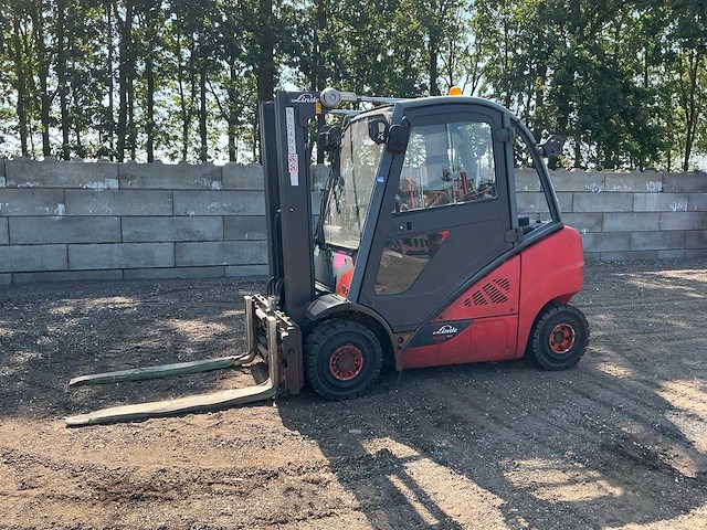 2017 linde h25d-02 evo vorkheftruck defect - afbeelding 1 van  34