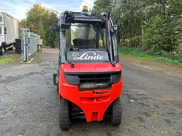 2017 linde h25t-02 evo vorkheftruck - afbeelding 11 van  16