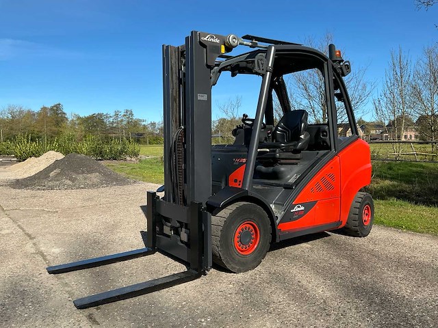 2017 linde h35d vorkheftruck - afbeelding 12 van  23