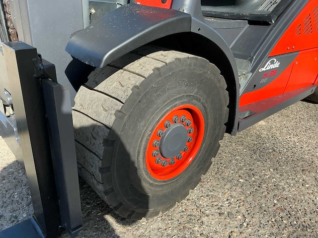 2017 linde h35d vorkheftruck - afbeelding 9 van  23