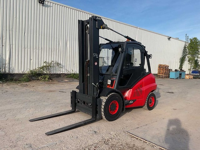 2017 linde h50d/600 vorkheftruck - afbeelding 1 van  13