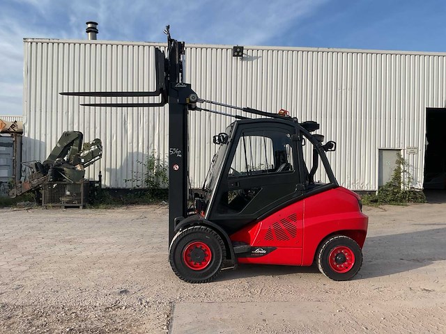2017 linde h50d/600 vorkheftruck - afbeelding 9 van  13
