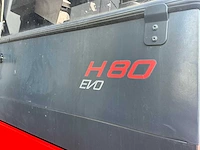2017 linde h80d/1100-03 vorkheftruck - afbeelding 3 van  30