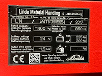 2017 linde l14 stapelaar - afbeelding 7 van  9