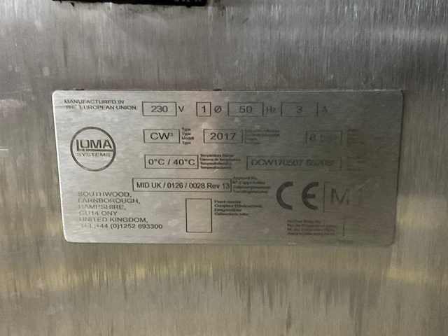 2017 loma systems cw3 checkweigher - afbeelding 2 van  10