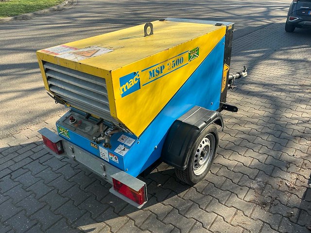 2017 mac msp2500 compressor aanhanger - afbeelding 10 van  17