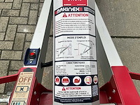 2017 makinex pht-140 electrische materiaallift - afbeelding 7 van  8