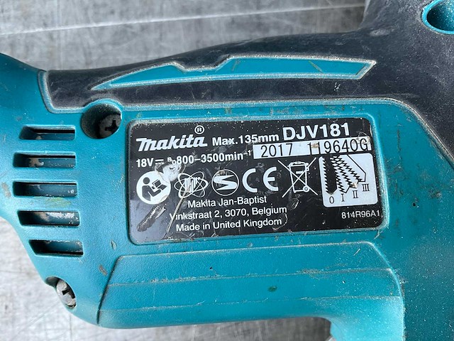 2017 makita djv181 decoupeerzaag - afbeelding 2 van  3