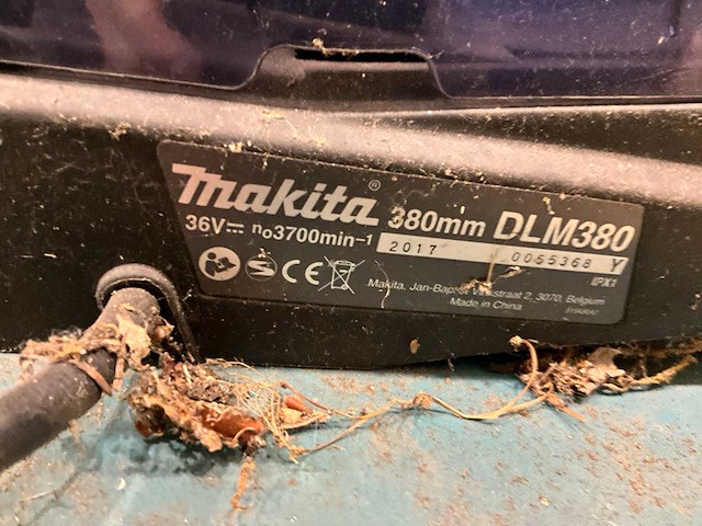 2017 makita dlm380 grasmaaier - afbeelding 3 van  11