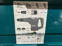 2017 makita hr 5212 c boor/breekhamer - afbeelding 3 van  3