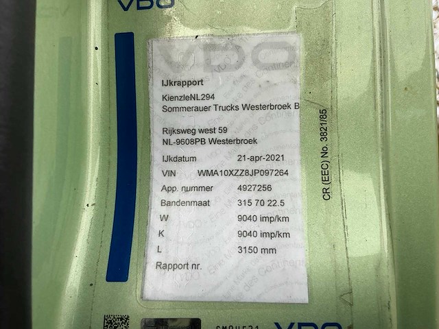 2017 man tgx 18.500 opleggertrekker - afbeelding 32 van  39