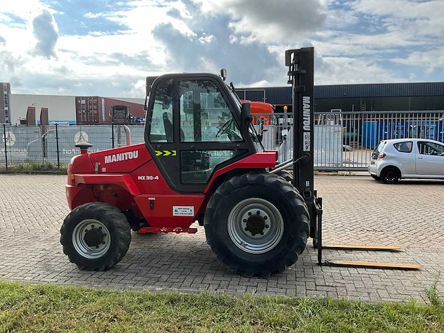 2017 manitou mx 30-4 vorkheftruck 4x4 - afbeelding 6 van  7